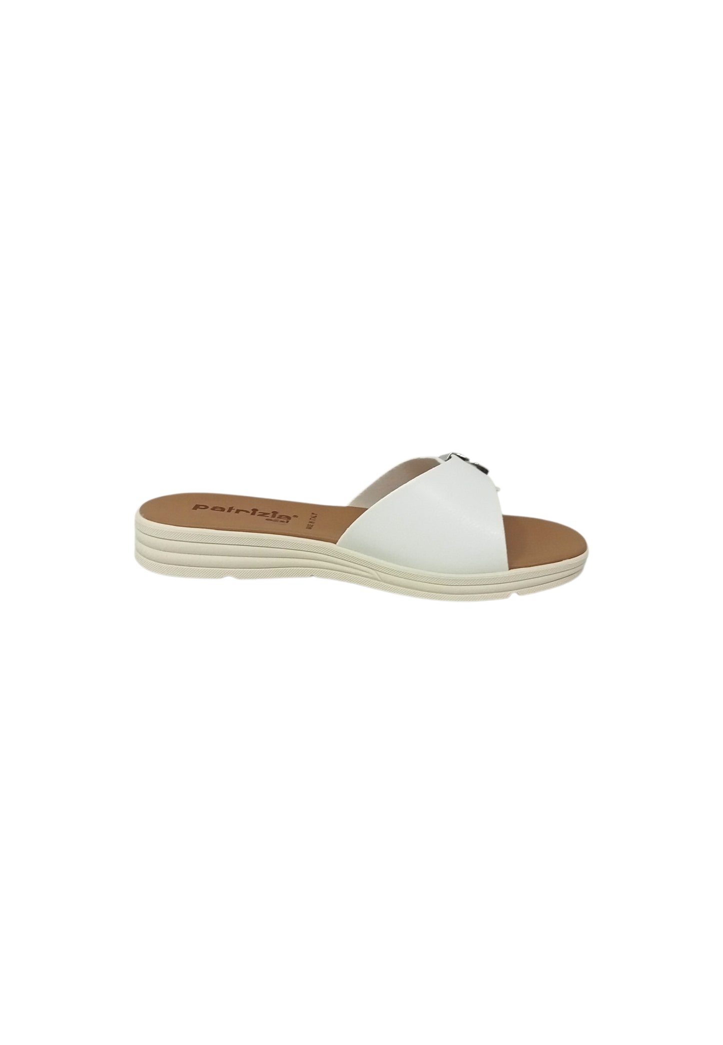 CIABATTA PATRIZIA AZZI A21/B BIANCO/BIANCO donna