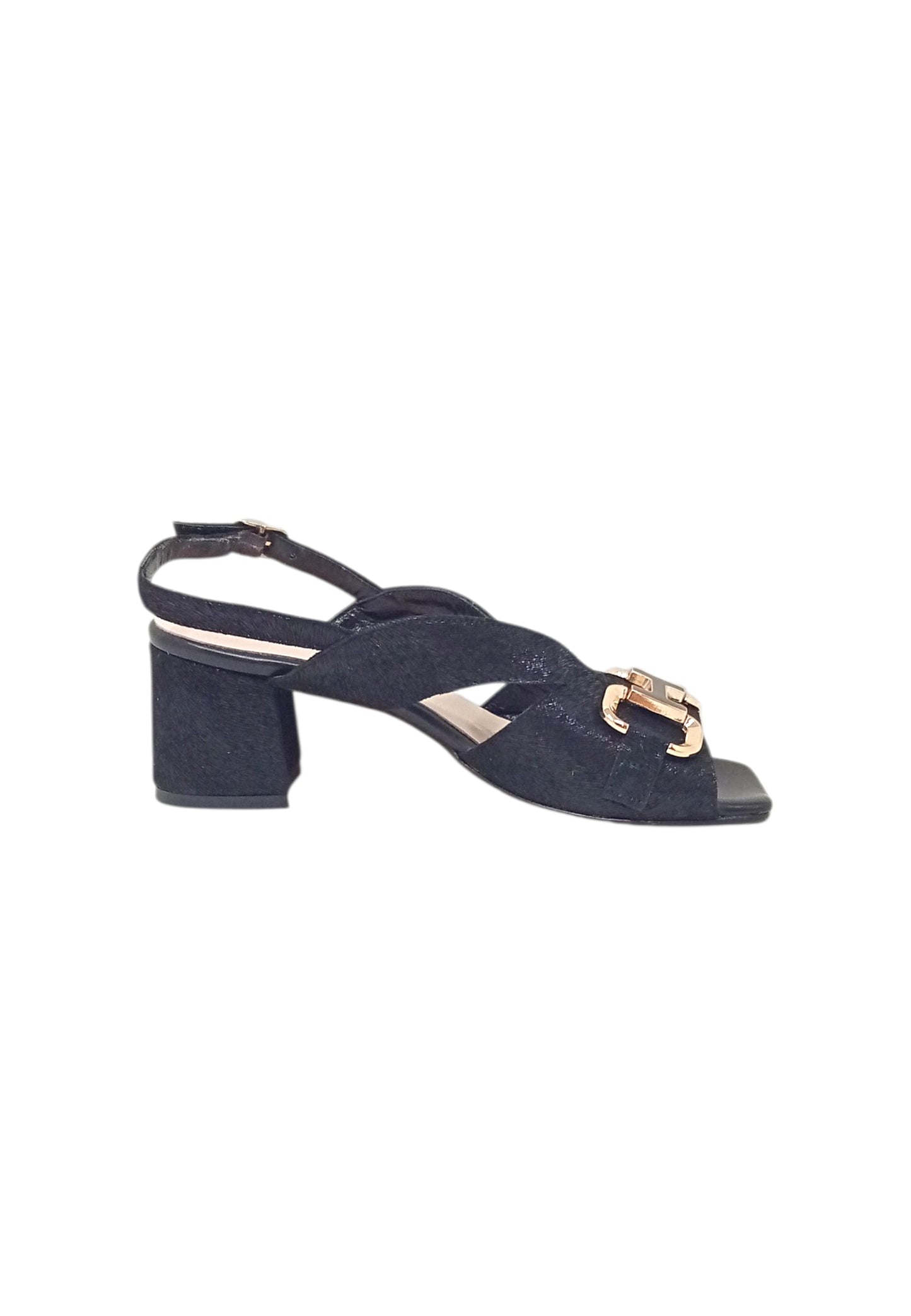 Sandali con tacco REPO 38634 NERO donna