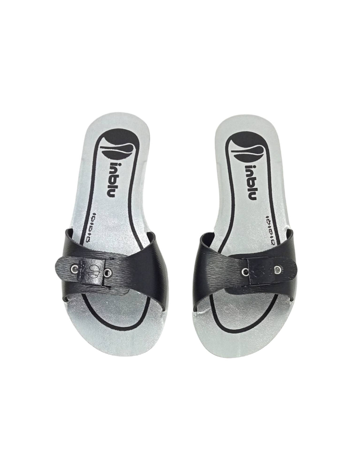 Ciabatta INBLU ME000041 NERO donna