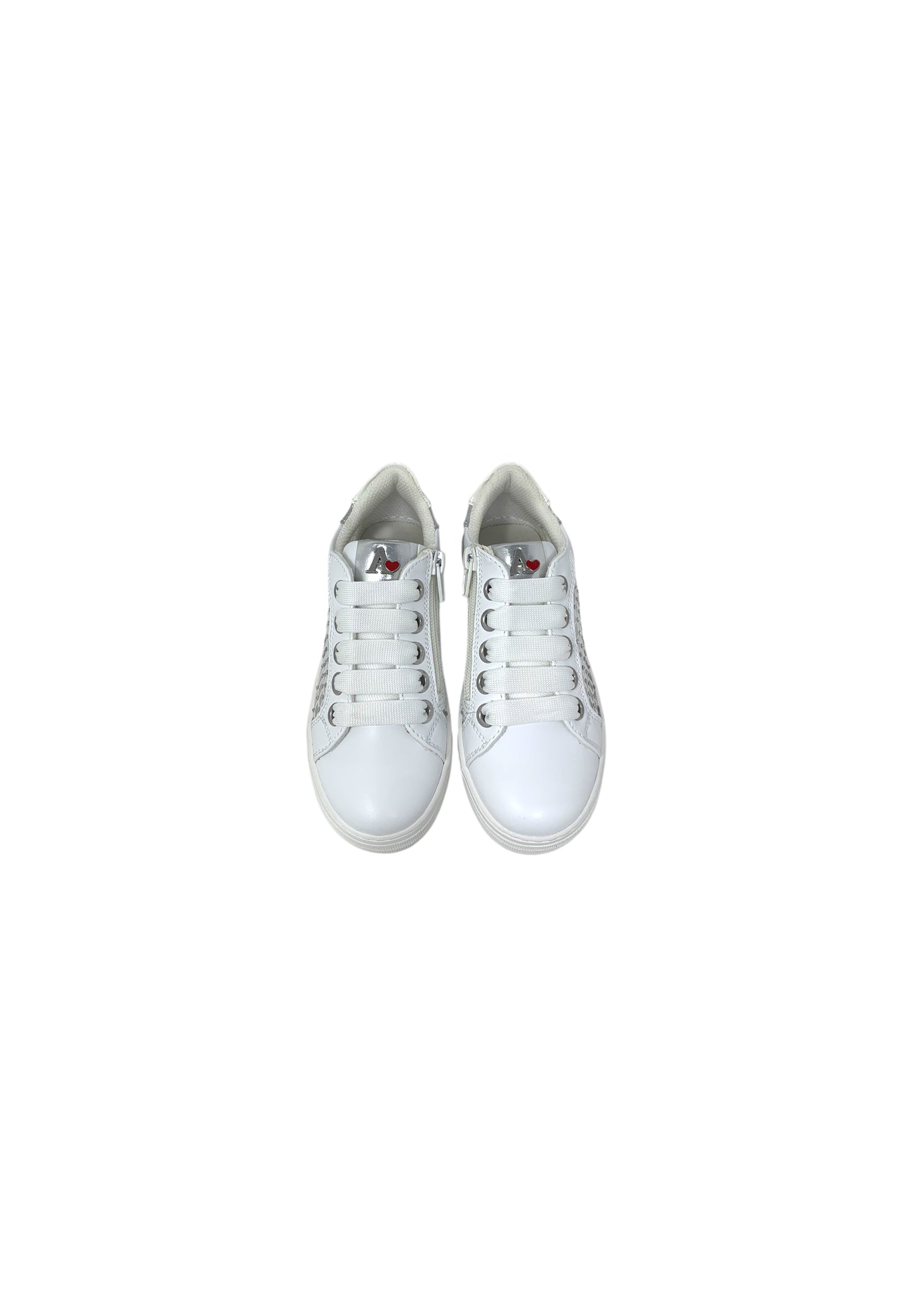 Sneaker ASSO AG-17813 WHITE bambina/ragazza