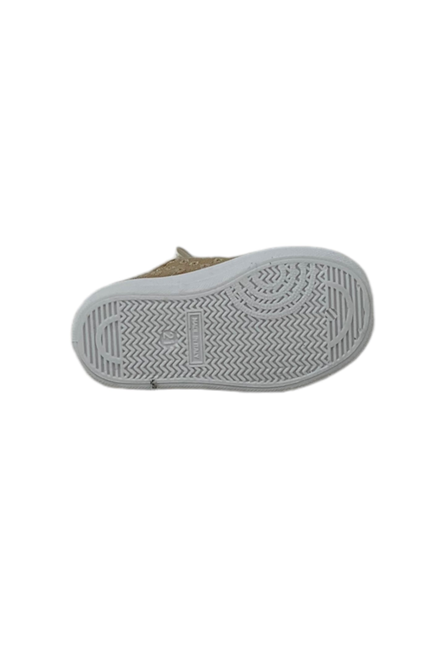 Sneaker DXO Vigevano D02 MACRAME' SABBIA  bambina