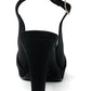 Sandalo col tacco JOEL 2094 SATIN NERO IC 999/999 NERO donna