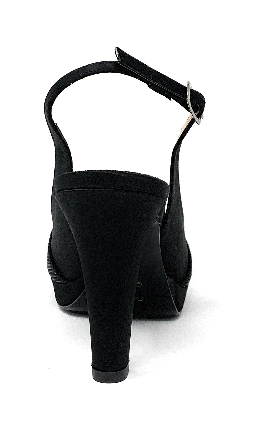 Sandalo col tacco JOEL 2094 SATIN NERO IC 999/999 NERO donna