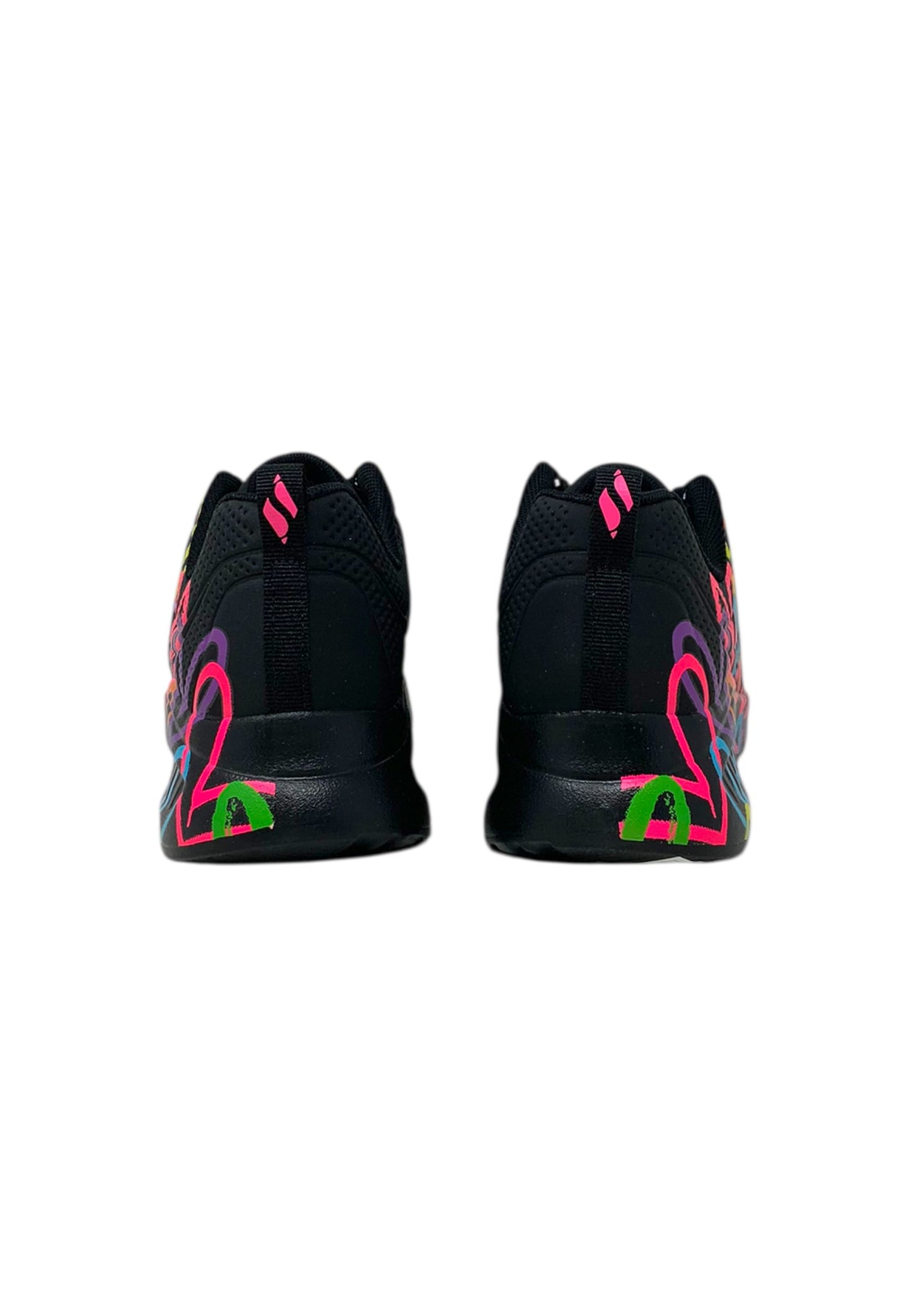 Sneakers Skechers Uno Lite - Heart of Hearts 177977/BKMT Donna