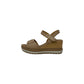 Sandalo con zeppa FASCINO DONNA 20207-E3 BEIGE donna