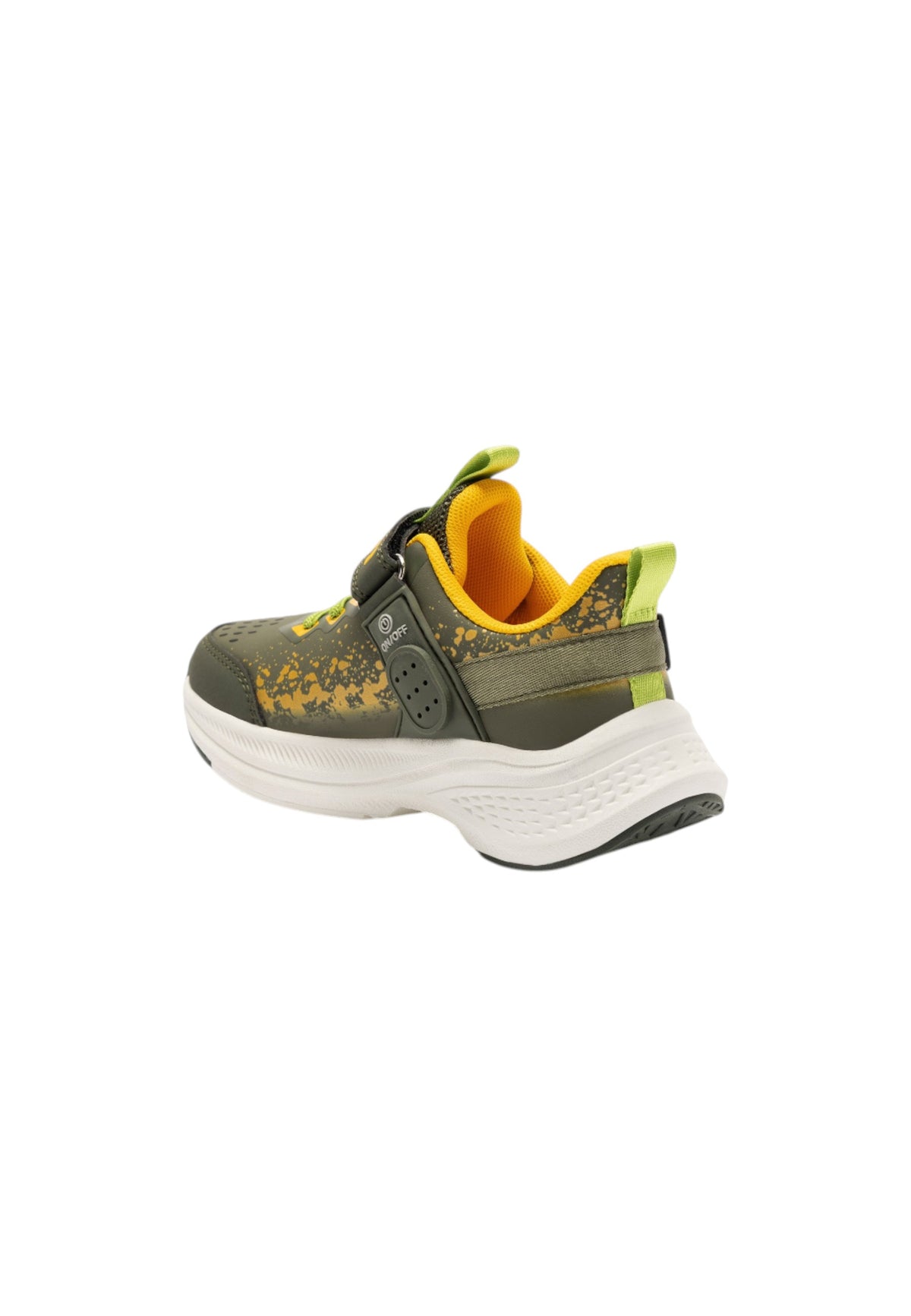 Sneakers con audio Bull Boys Uragano Rex DNAR5272 VERDE GIUNGLA Bambino