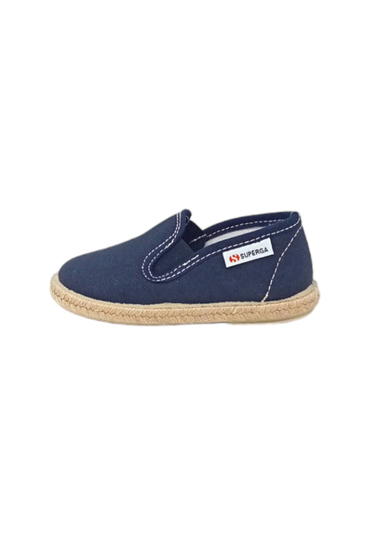 Sneaker Slip On SUPERGA S07R179 LONETA MARINO Bambino