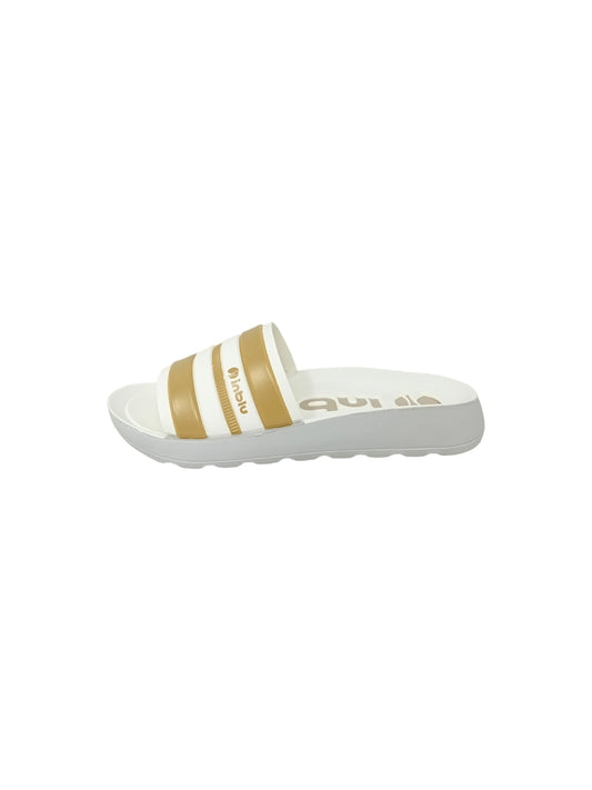 Ciabatta INBLU AG000001 PLATINO donna