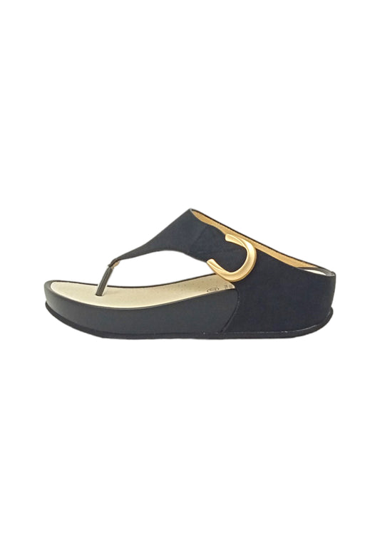 Ciabatta infradito GRUNLAND DIRA CI2578-C9 NERO ragazza/donna