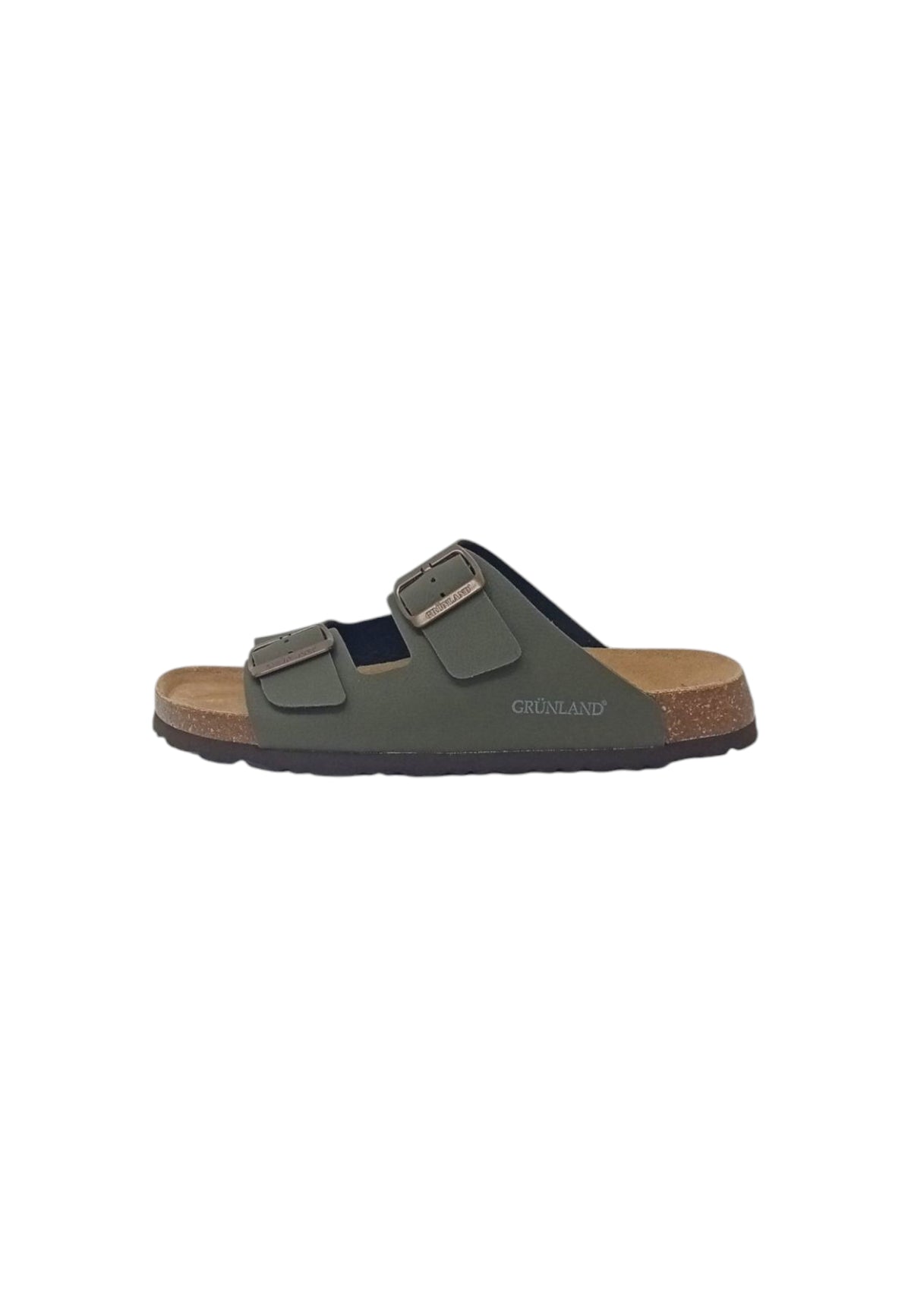 Ciabatta GRUNLAND BOBO CB3012-40 OLIVA Uomo