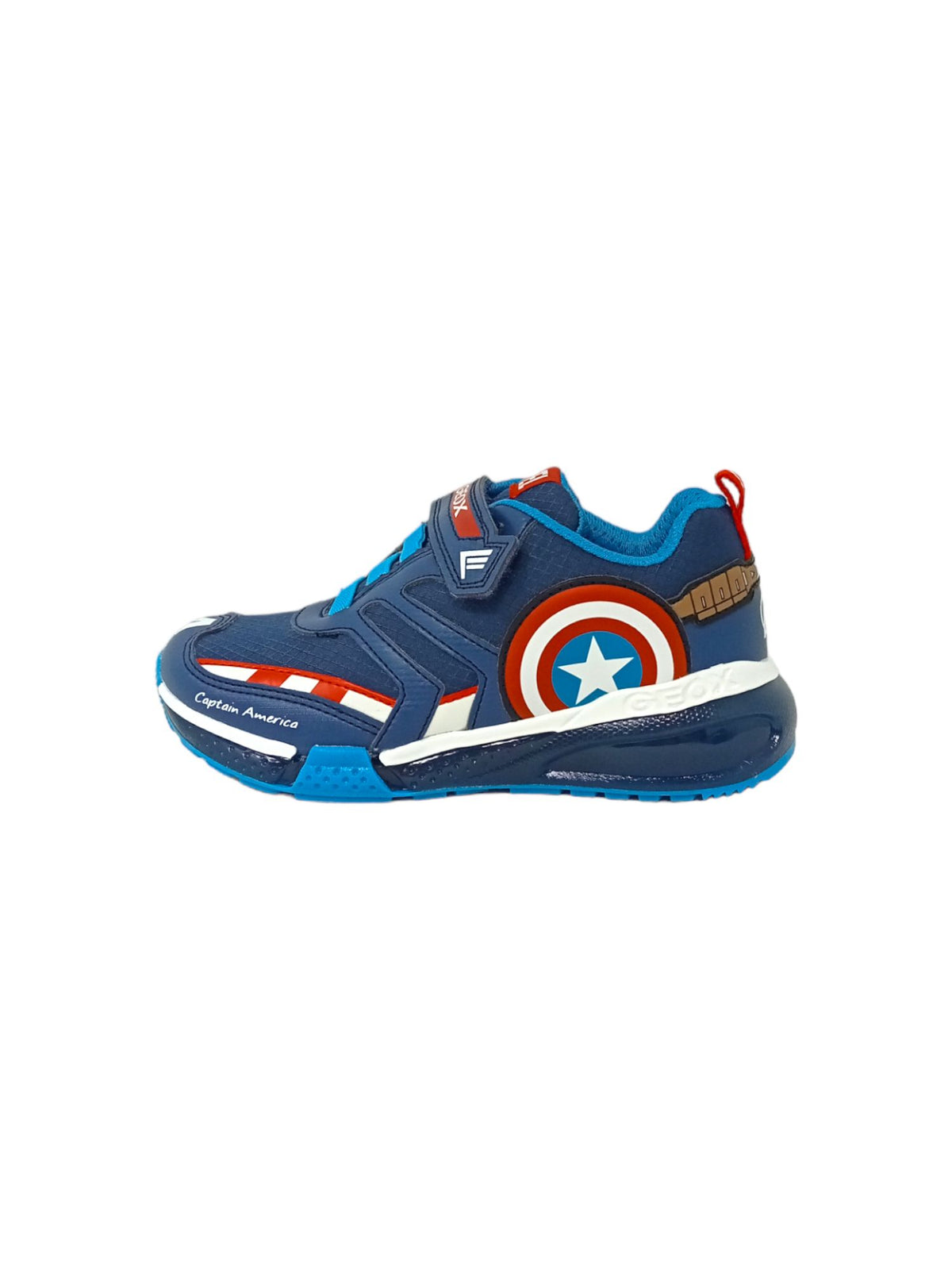 Sneakers con luci GEOX Marvel AVANGERS Captain America J36FEC0FU50 C0735 Bambino