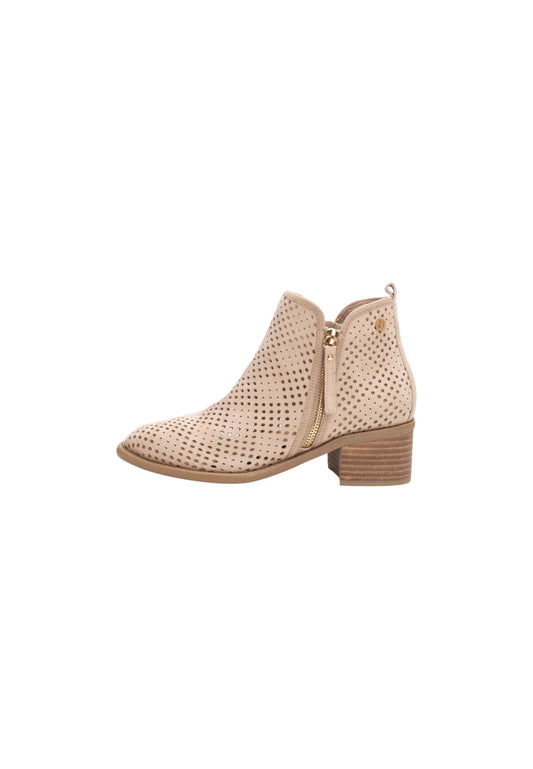 Stivaletti con tacco XTI 143961 BEIGE donna