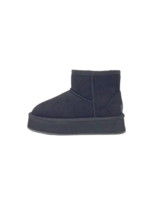 Stivaletto con pelliccia GRUNLAND JR CRIS PO2145-I4 NERO bambina/ragazza
