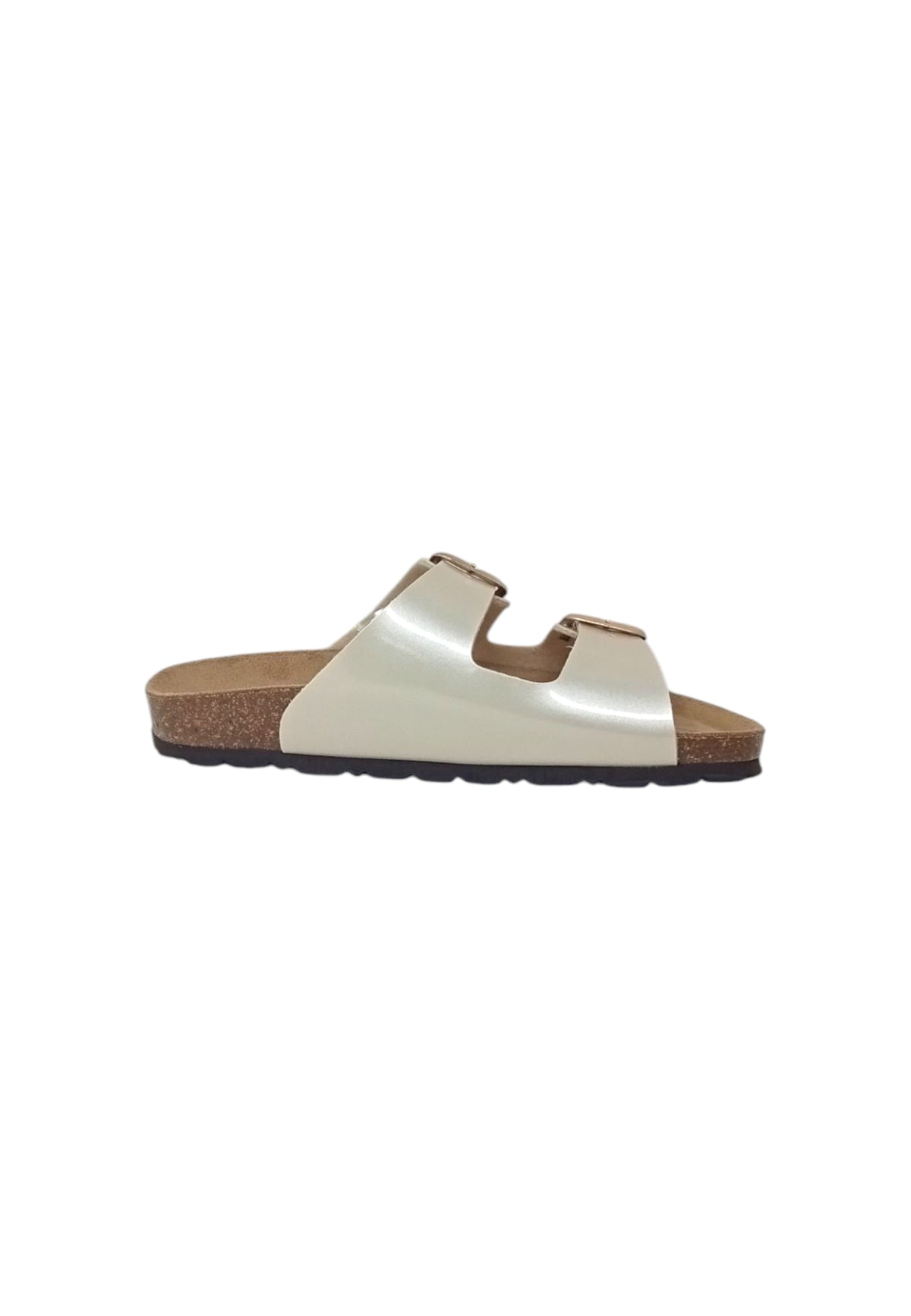 Ciabatta GRUNLAND SARA CB0726-40 PLATINO ragazza/donna