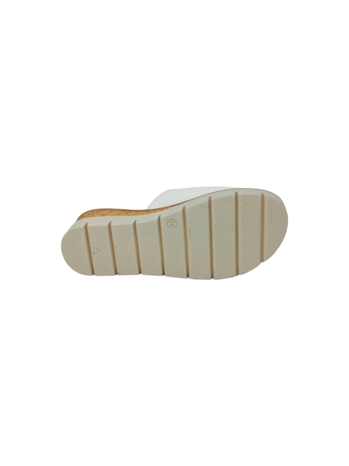 Ciabatta GRUNLAND PAFO CI2897-G7 BIANCO donna