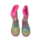 Stivali da pioggia silver unicorno S8010012S pink Bambina