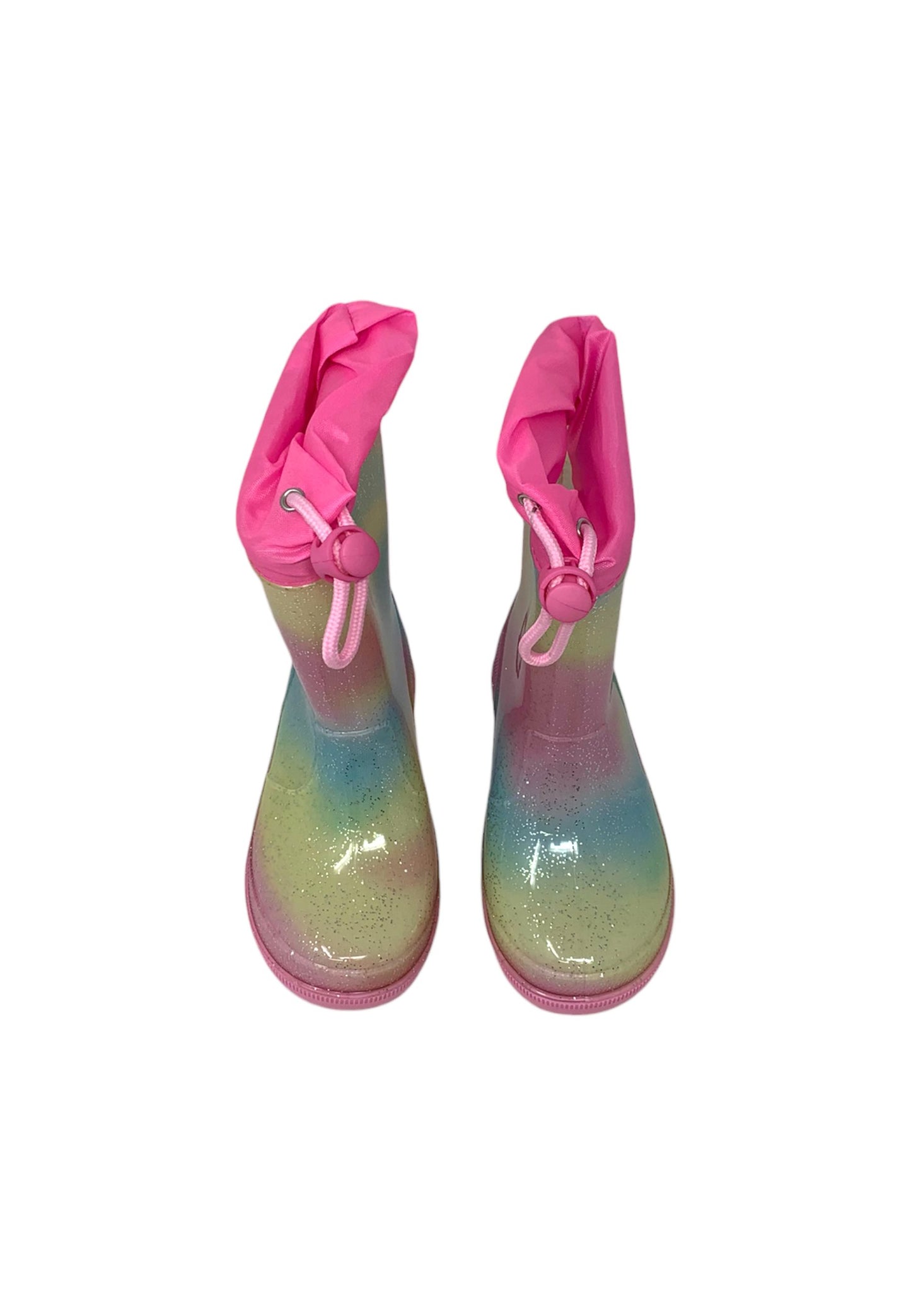 Stivali da pioggia silver unicorno S8010012S pink Bambina