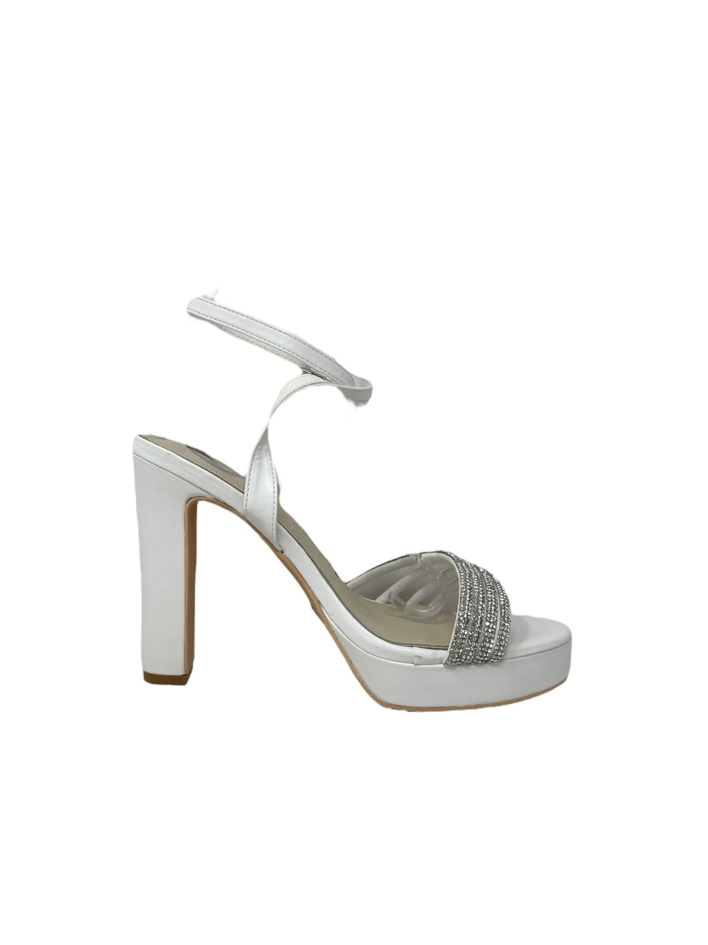 Sandalo KISS KRISS M04 BIANCO donna