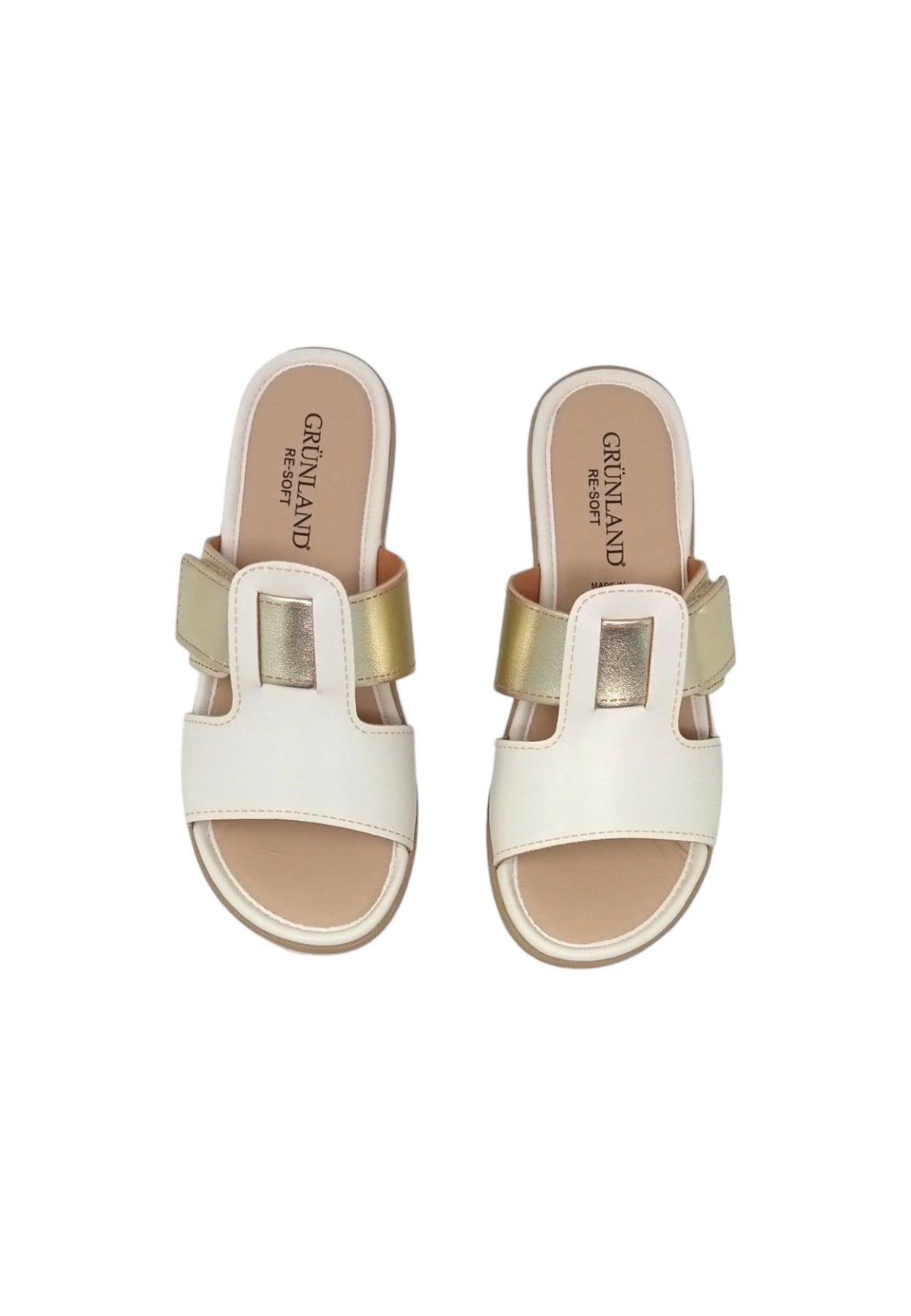 Ciabatta GRUNLAND PAFO CI3696-G7 BEIGE donna