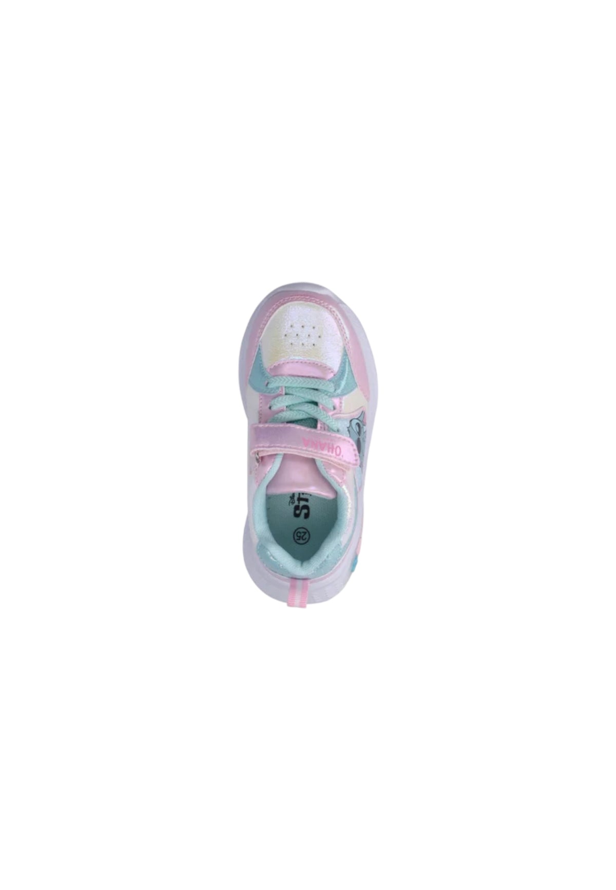 Sneaker luminose Silver Lilo & Stitch D6020304S PINK Bambina