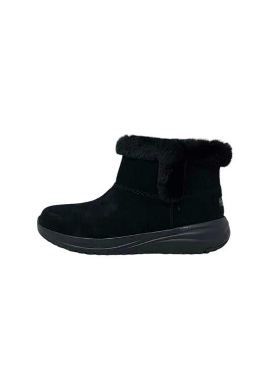 Stivaletto con pelliccia SKECHERS On-The-GO Stellar - Cozy Step 144775/BBK Donna