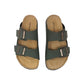 Ciabatta GRUNLAND BOBO CB3012-40 OLIVA Uomo