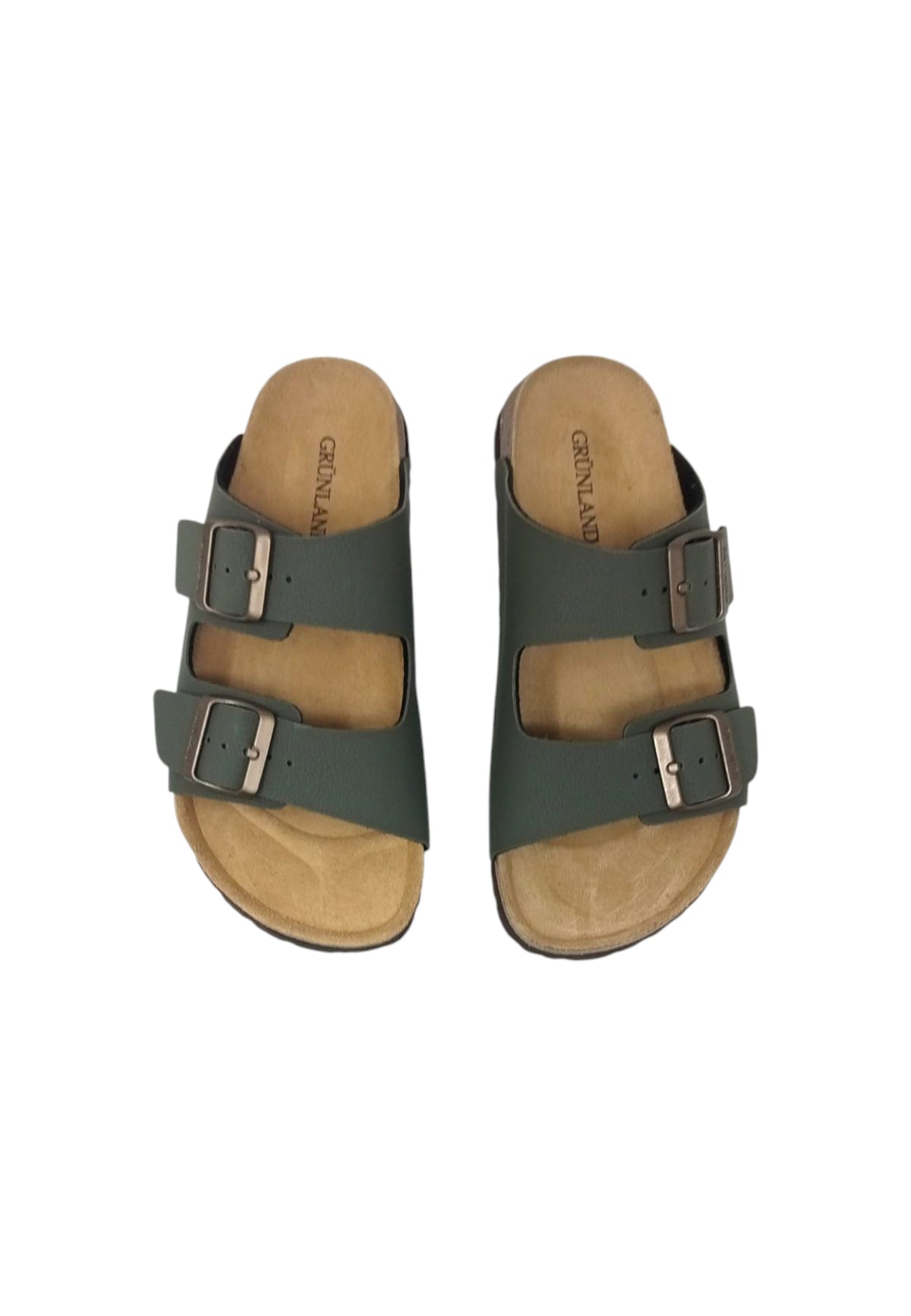 Ciabatta GRUNLAND BOBO CB3012-40 OLIVA Uomo