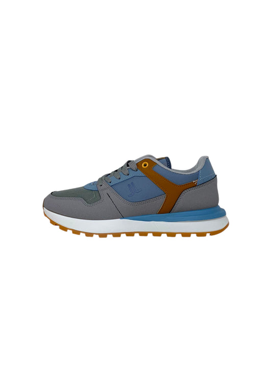 Sneaker LANCETTI LNC-763 CIMENT/AVIO uomo