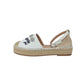 Sandali espadrillas GAËLLE Paris Junior GE0006T DOLL WHITE Bambina