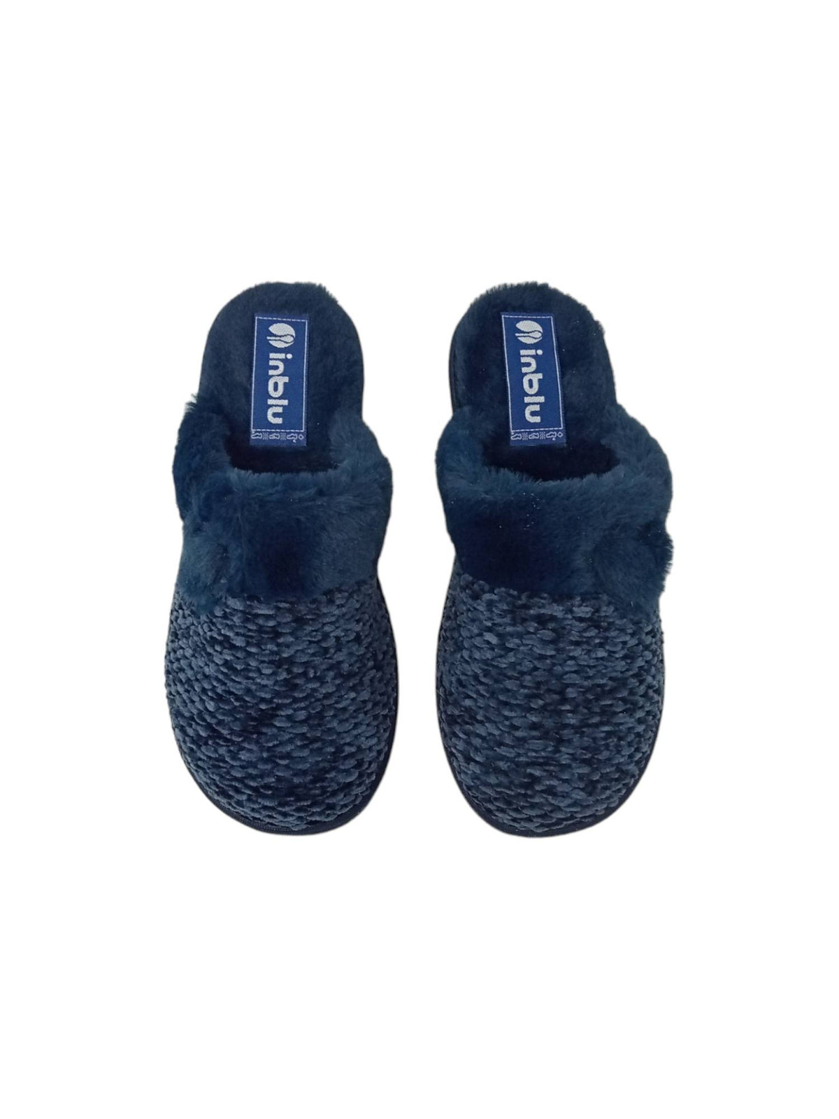 Pantofola INBLU LB000098 BLU donna
