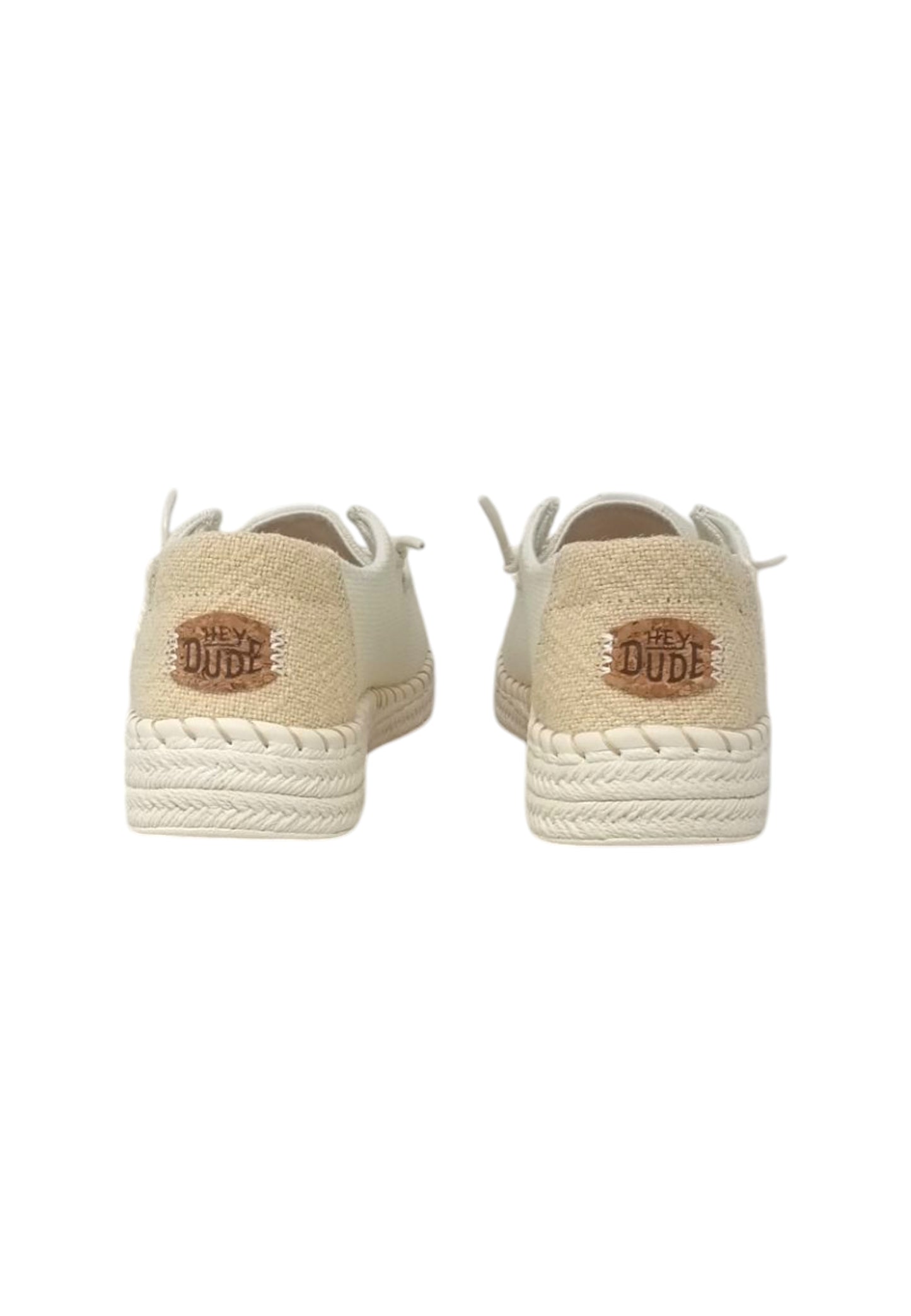 Mocassini HEYDUDE WENDY ESPADRILLE WOVEN 43681-100 WHT Donna