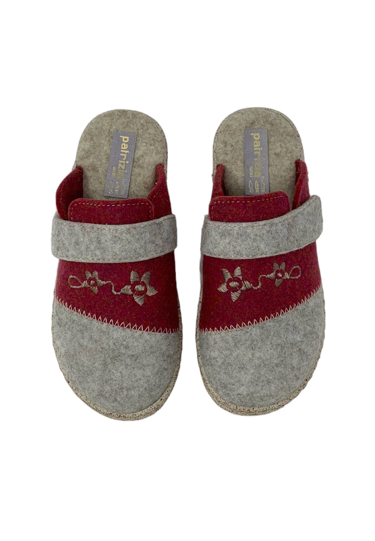 Pantofola PATRIZIA AZZI 7205 ECRU/CICLAMINO donna