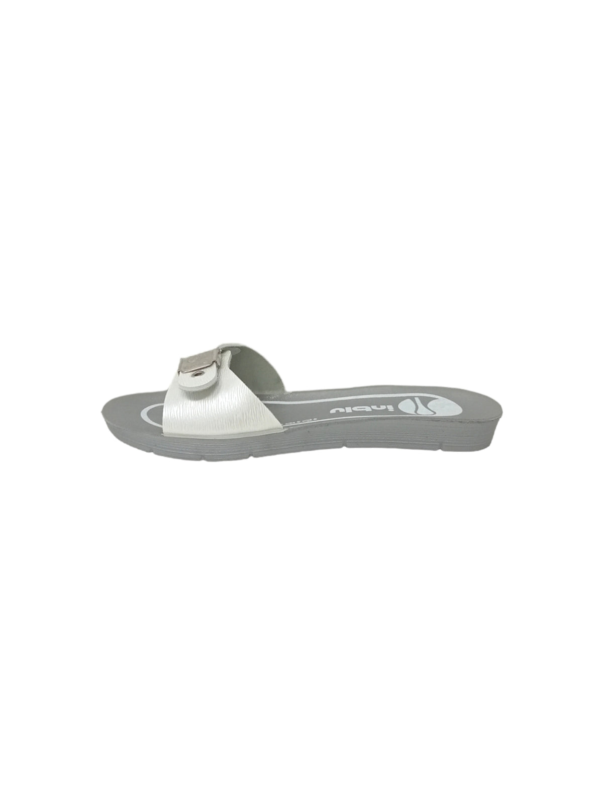 Ciabatta INBLU ME000041 BIANCO donna
