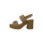 Sandali con tacco REPO 57273-E5 BEIGE donna