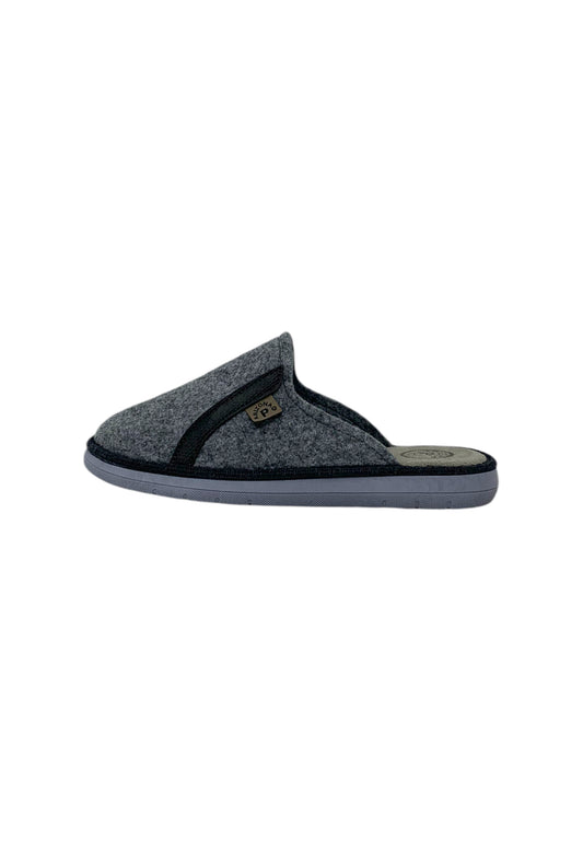 Pantofola  ARIZONA PATRIZIA UV03 GRIGIO/NERO uomo