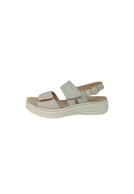Sandali Linea comoda STILE DI VITA 8670 Panna Donna
