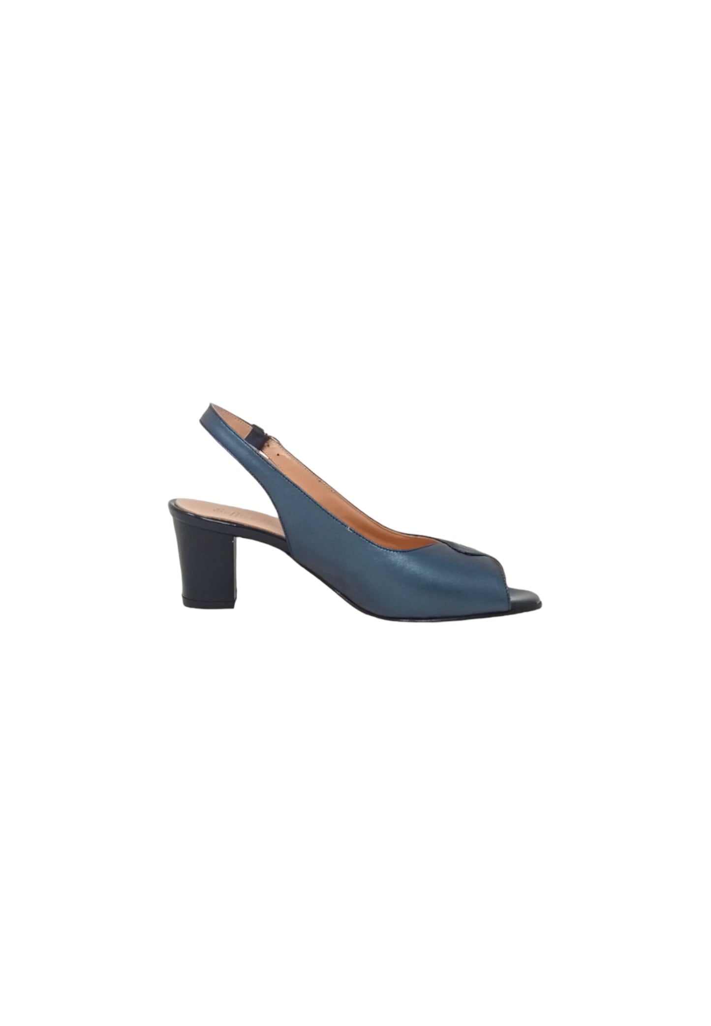 Sandali con tacco SOFFICE SOGNO 23531 PERLATO BLU donna