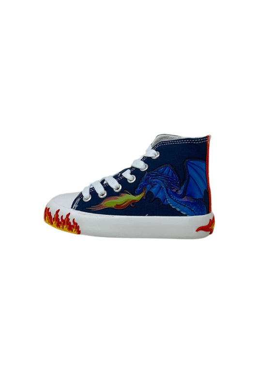 Sneakers BULL BOYS DRAGON3 BBEA5082 BLU Bambino