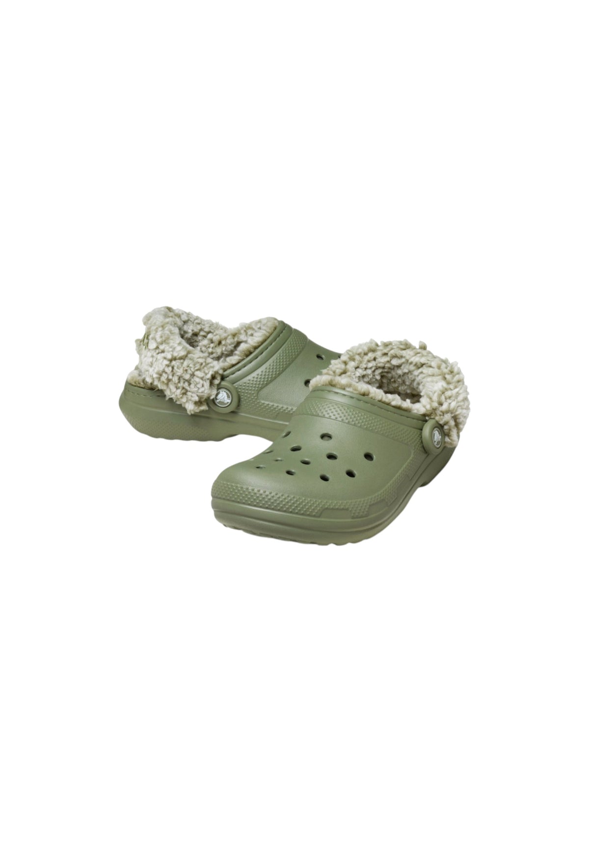 Classico Crocs tartaruga con pelliccia 211396-3BX Cargo Unisex
