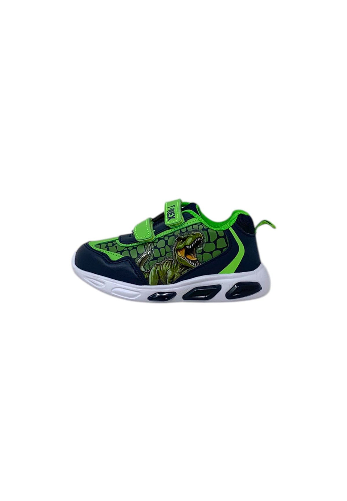 Sneaker luminose Silver Dinosauro S8020169S NAVY  Bambino