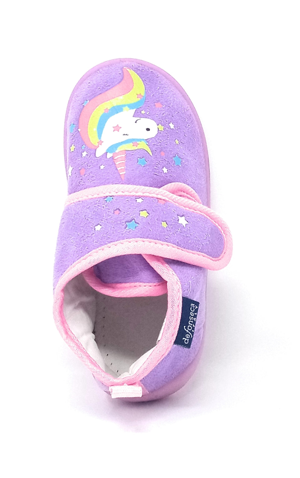 Pantofola DE FONSECA DE.PESCARA U748 UNICORNO viola bambina