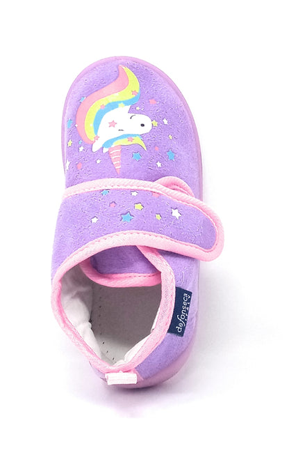 Pantofola DE FONSECA DE.PESCARA U748 UNICORNO viola bambina