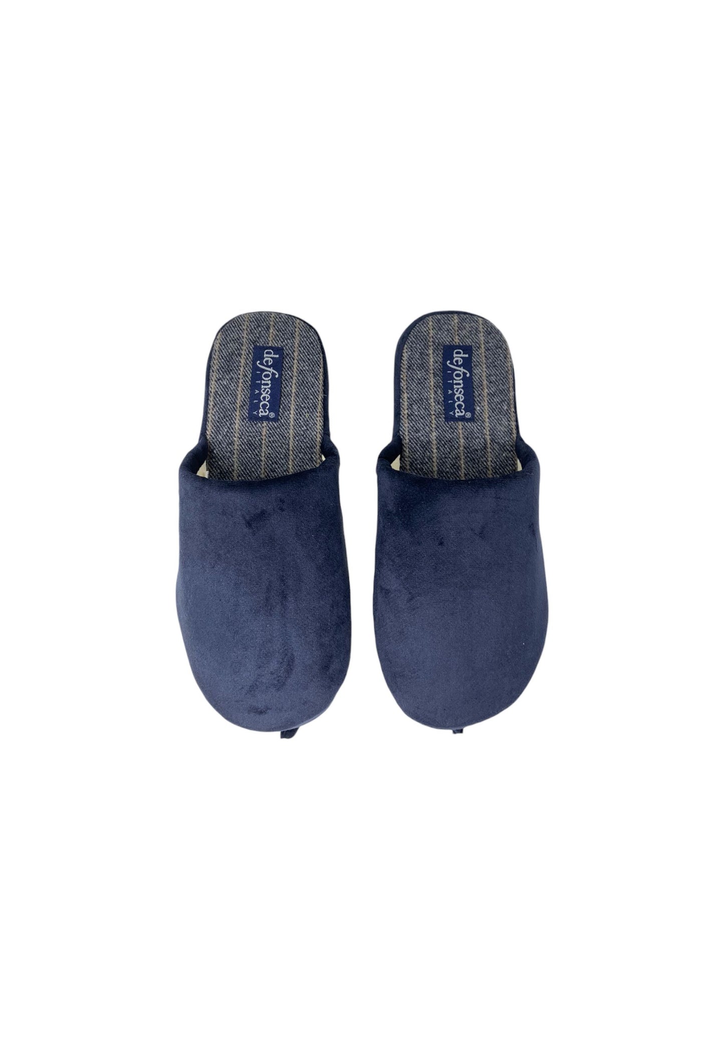 Pantofola  DE FONSECA  DE.ROMA MB30 BLU uomo