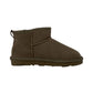 Stivaletti con pelliccia W-1022 TAUPE Made in Italy donna