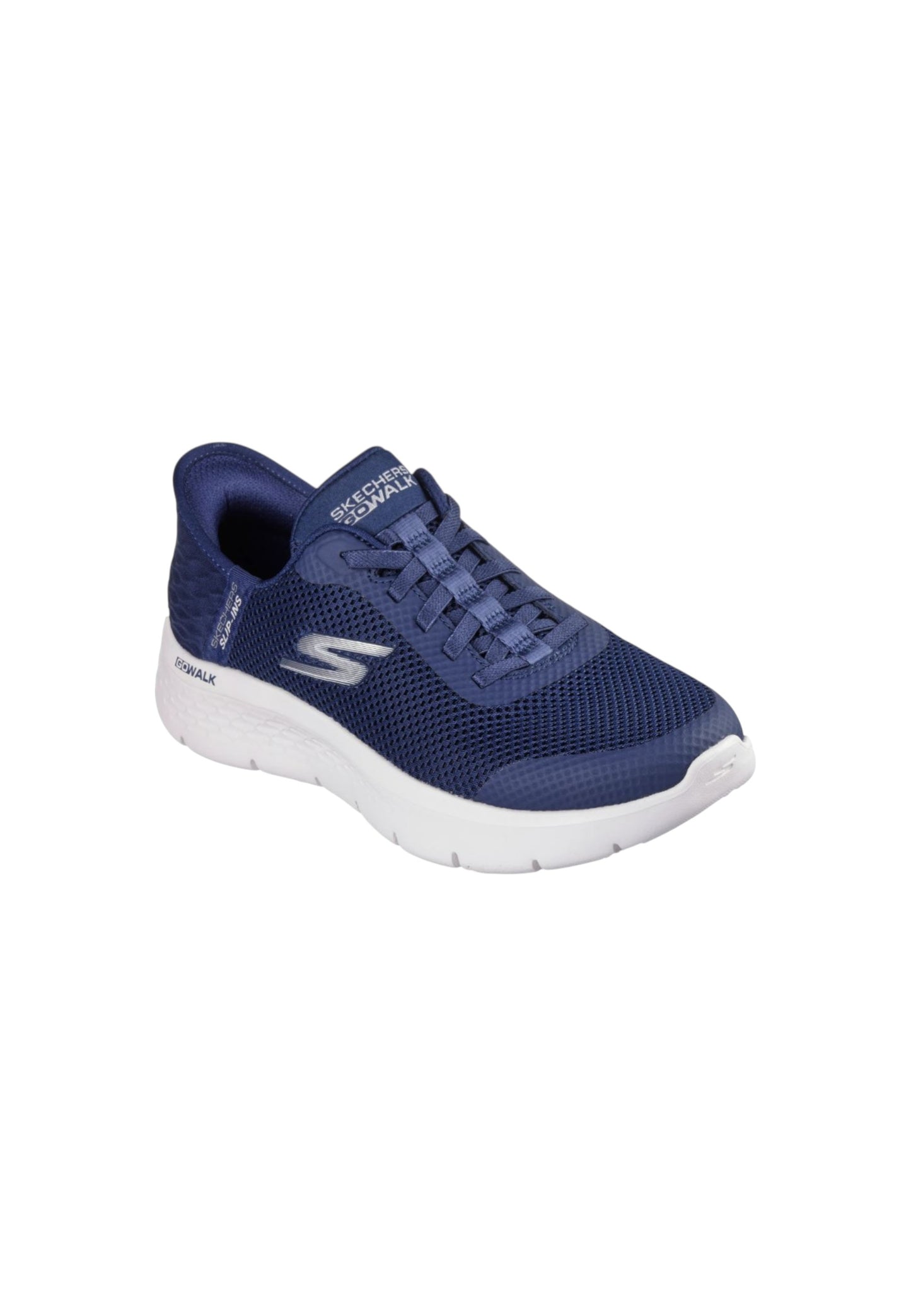 Sneakers Skechers Slip-ins Go Walk Flex - Grand Entry 124836/BLU Donna