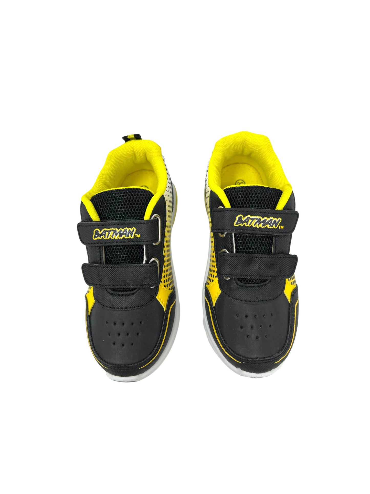 Scarpa da passeggio con luci BatMan W1020080S BLK BAMBINO
