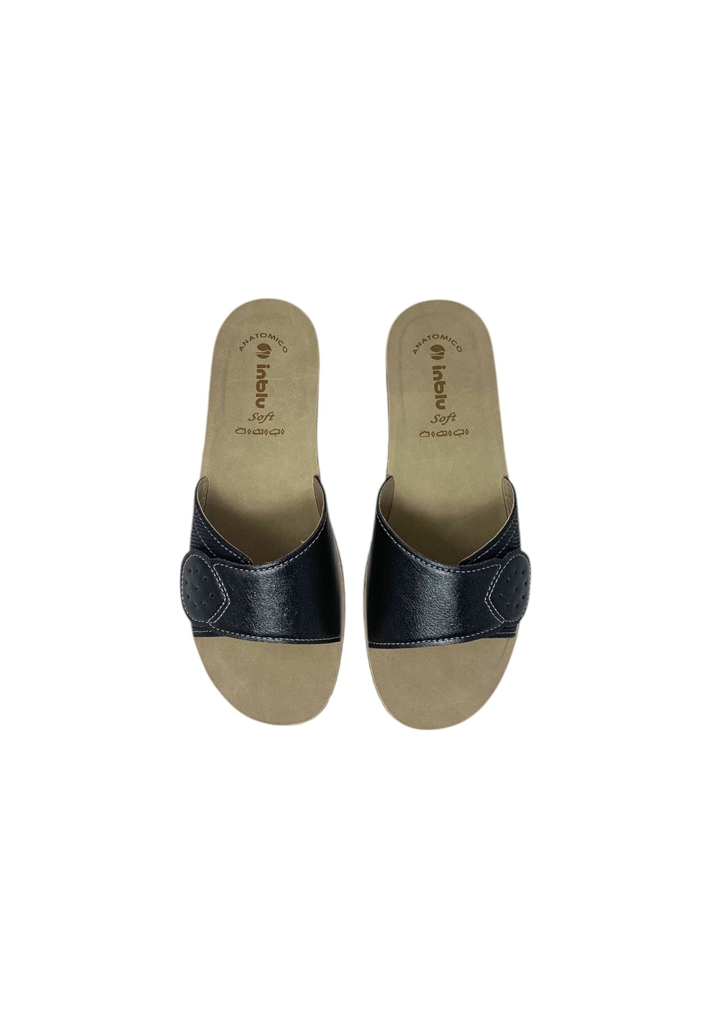 Ciabatta INBLU 26000092 NERO donna