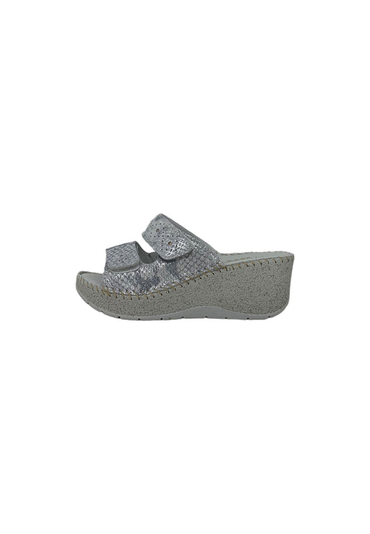 Sandalo Linea Comoda STILE DI VITA 8627 ARGENTO DONNA