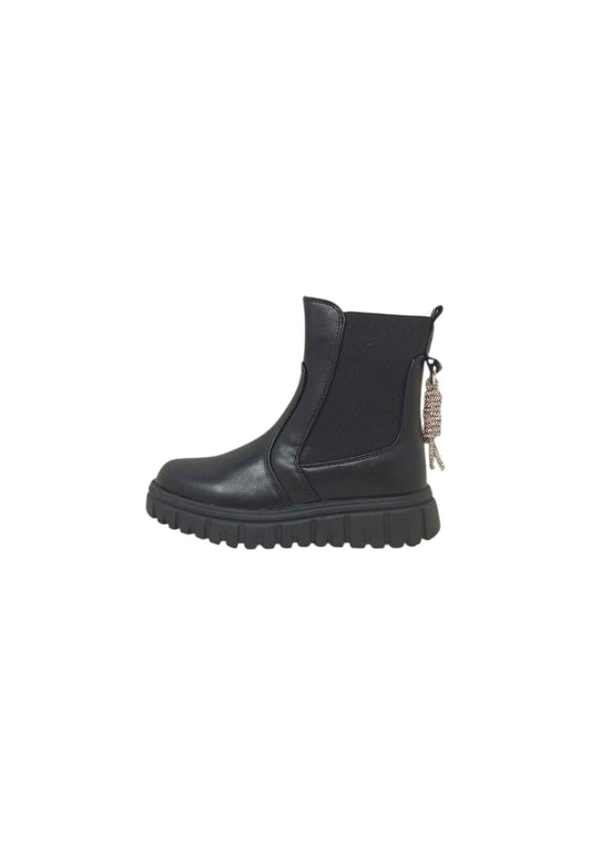 Stivaletto ASSO AG-18362 BLACK bambina/ragazza
