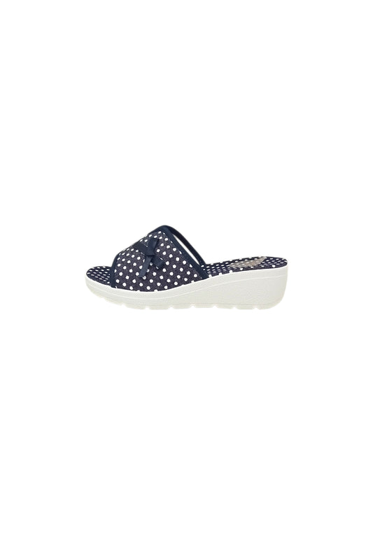 Ciabatta PATRIZIA AZZI 430 BLU donna